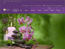Tablet Screenshot of amritacenter.com